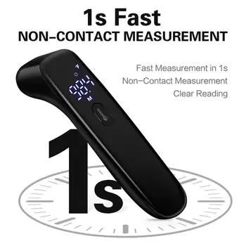 

Full Screen Led Forehead Thermometer Medical Household Baby Children Contactless Infrared Temperature Measurement