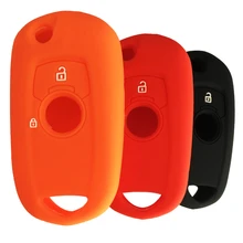 Чехол для ключей для OPEL Vauxhall Astra K Corsa E силикагель чехол для выкидного ключа крышка Держатель оболочка протектор