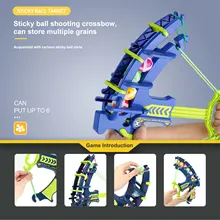 

Kids Slingshot Target Sticky Ball Dartboard Dinosaur Creative Throw Sports Board Games Montessori Basketball Christmas Gift Toys