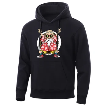 

Japanese Anime Dragon Ball Men'S Hoodies Master Rossi Mens Sweatshirt Japanese Harajuku Hoody Casual Streetwear Hot Men Clothing