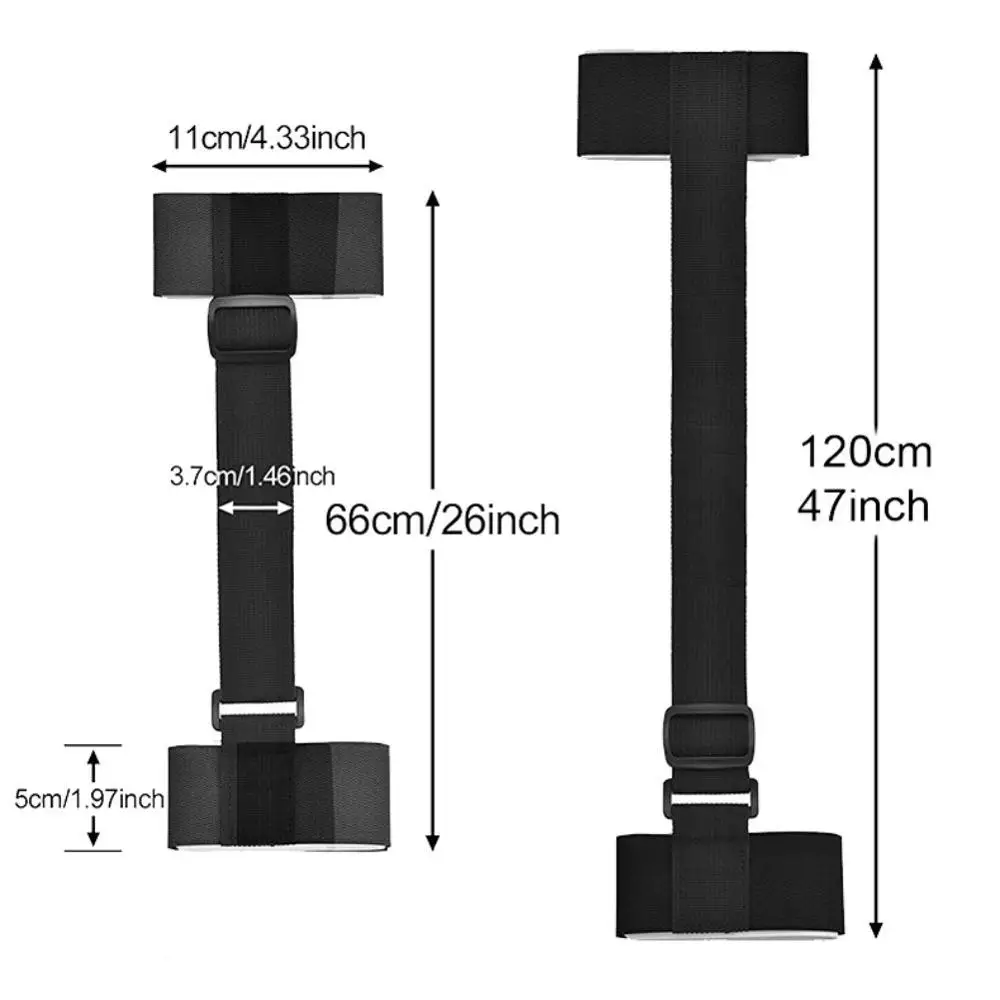Регулируемый лыжный полюс Наплечная ручная переноска ресницы ручные ремни Портер крюк петля защита черная нейлоновая ручка ремень сумки