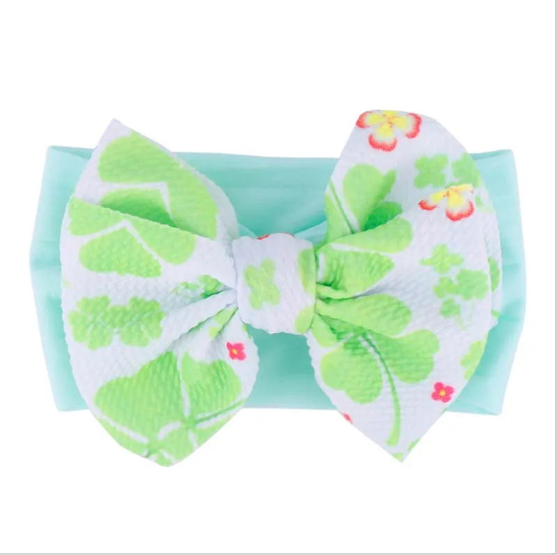 A1 Брендовые Детские повязки с цветами для девочек Bandeau Bebe Fille детские украшения для волос нейлона тюрбан с бантом новорожденных повязка для волос 26 цветов - Цвет: A1