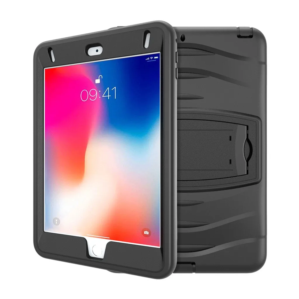 

Mosunx Case for ipad mini 4 case for ipad Mini 5 7.9'' Smart cover Case with pencil Slot shockproof Tablet case with stand 812#2