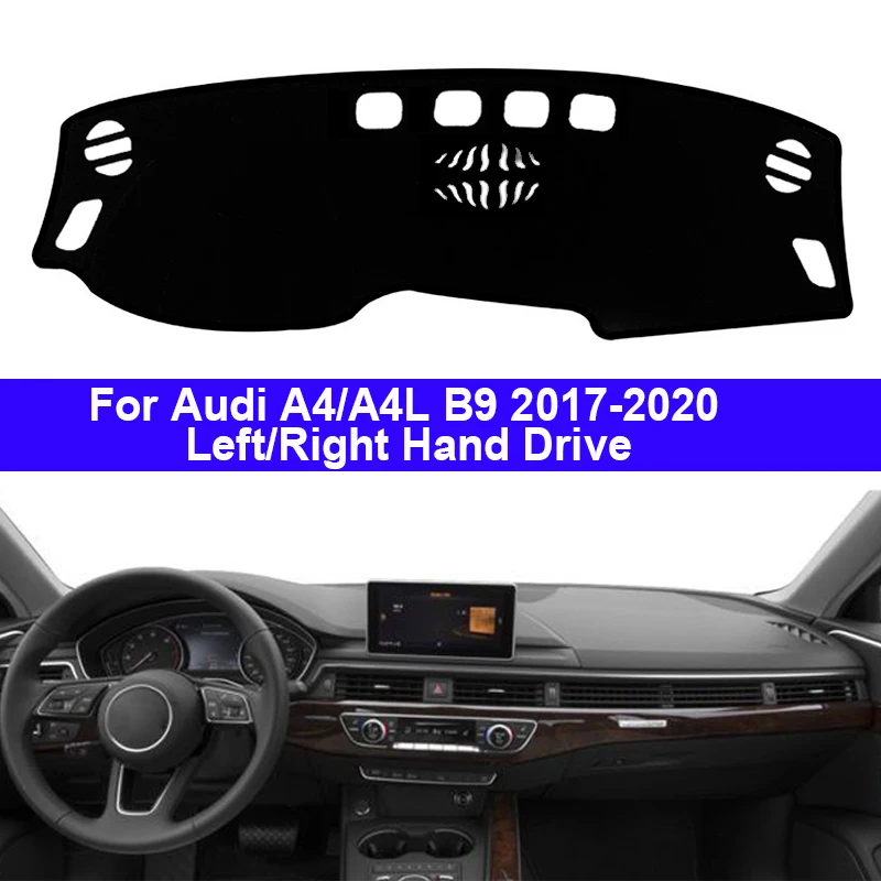 Двухслойный чехол для приборной панели автомобиля коврик ковер накидка Audi A4 A4L B9