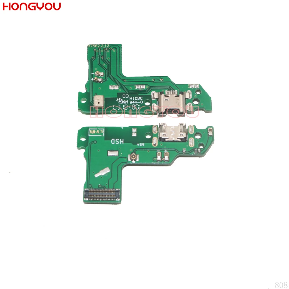 Док станция для зарядки с разъемом USB гибкий кабель Huawei Honor Play 7A / Pro Jack и портом