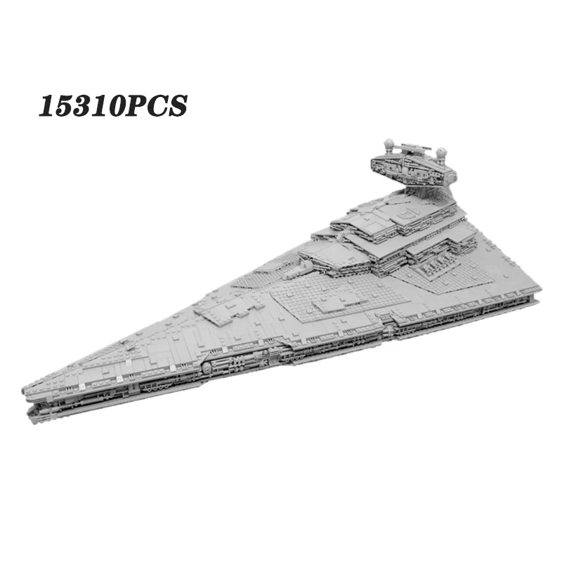 Stern Spielzeug Wars компатибель с фотоэлементами набор монохромой 75252 UCS Кайзер Звездный