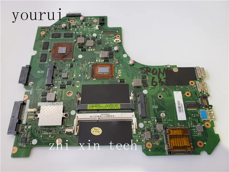 

yourui Original Motherboard For ASUS K56CM Laptop motherboard with i3-3217u CPU DDR3 100% Fully Test