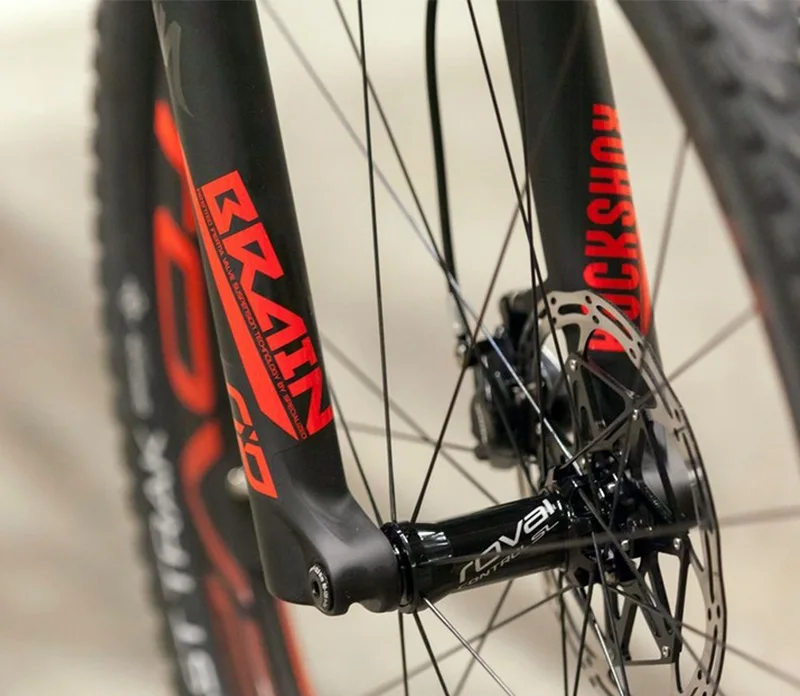 Наклейка ROCK SHOX SID BRAIN Fork, Эпическая наклейка на переднюю вилку, наклейка на велосипед, велосипедные наклейки