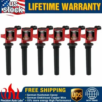 

6 Ignition Coil for Ford Escape Taurus Mercury Mariner 3.0L V6 DG500 DG513 00-08