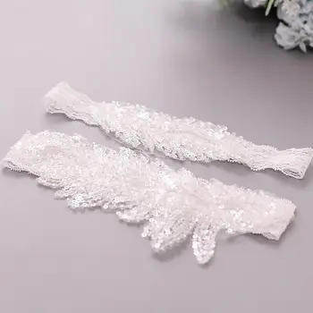 

Wedding Garter White Feather Leg Ring Lace Sexy Garters For Women Party Thigh Rings Brides Accessories Bridal Jewelry