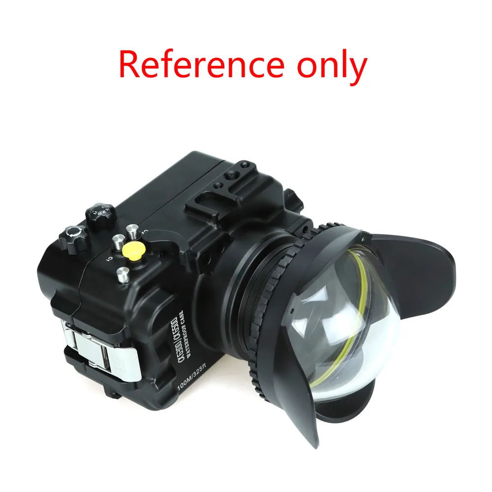Сумка для подводной камеры для sony A6300/A6500 100 м водонепроницаемый алюминиевый сплав чехол для камеры 1 шт