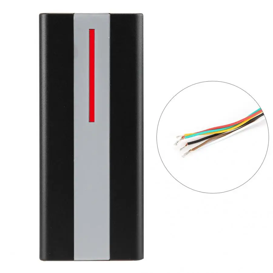 Водонепроницаемый IP67 125 кГц-REM RFID Wiegand 26/34 кардридер система контроля доступа черный