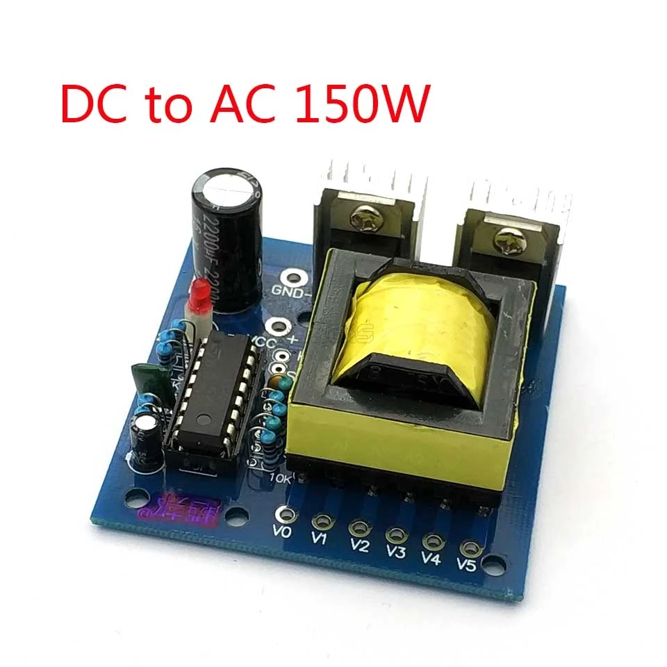 

150W Car DC 12V To AC 110V 220V Power Inverter Charger Converter Boost Board