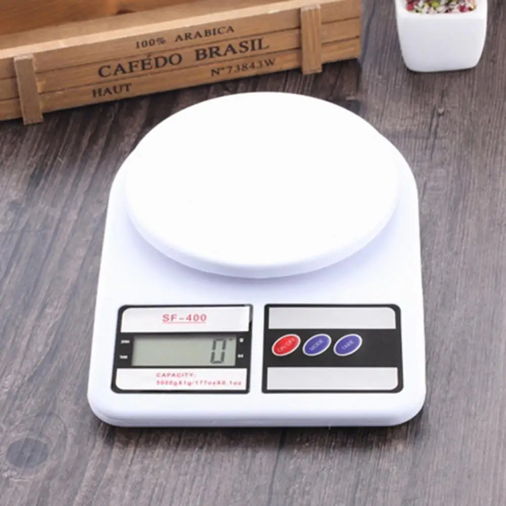 

10kg/1g Digital Scale Large LCD Coffee Bean Medicinal Material Scale Kitchen Baking Food Measuring Weight LED Electronic Scales