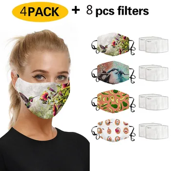 

Universal Dust-Proof Smog-Washable Face Cover Mouth-muffle For Adults In Europe America Maska mondkapje mascarilla reutilizable