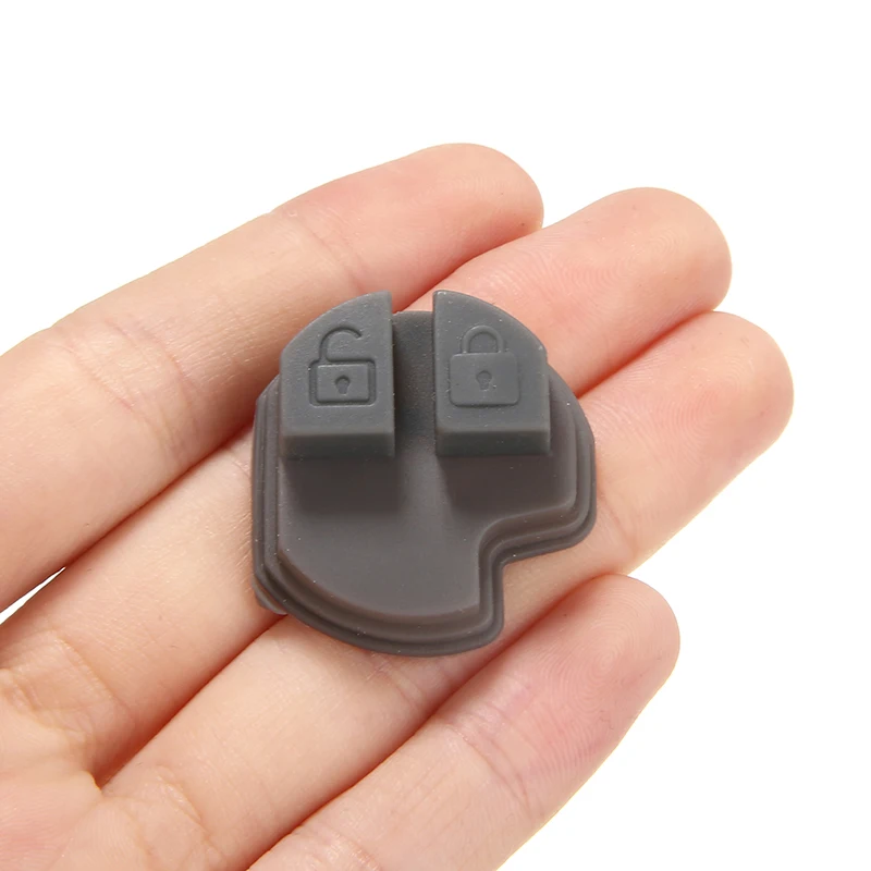 New 2 Buttons Car Remote Key Fob Rubber Pad For Suzuki GRAND VITARA SWIFT IGNIS ALTO SX4 Car Key Replacement