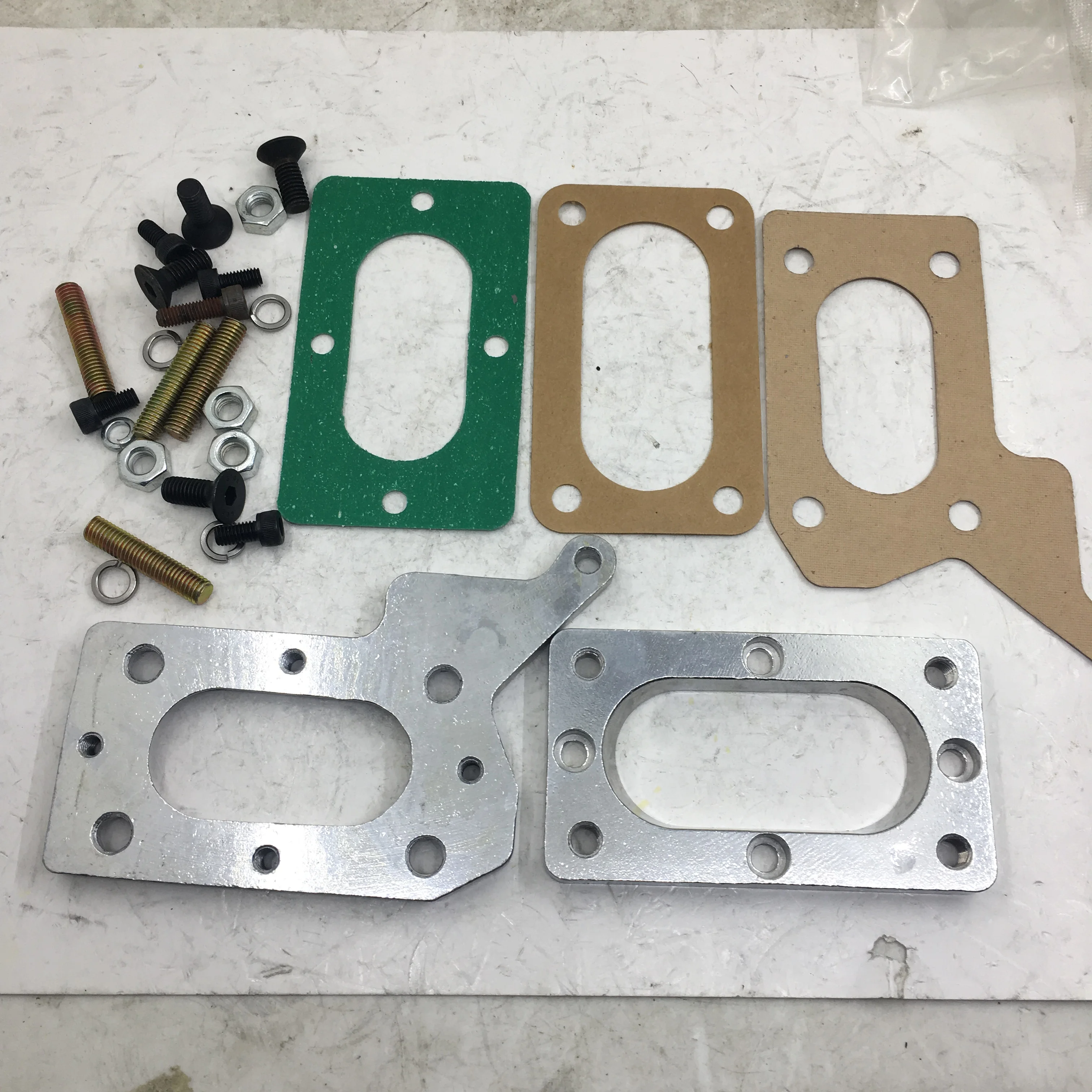 

SherryBerg fajs EMPI Weber Carb carburetor Adapter for Chrysler Dodge Mitsubishi Mazda 1.6 2.0 2.6 for Weber 38/38 DGV DGEV DGAV