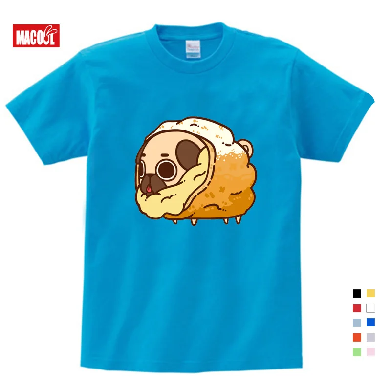 

Girls Summer Clothes Cute Dog Cartoon Printing T Shirt Boy Tshirts Kids 3-12 Years Summer Clothes Short White Cotton T-shirts