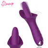 Innovative 10 Speed Vibration Quiet G-spot Tongue Clitoris Stimulator Mini Vibrating Sex Toys for Women Rechargeable Erotic Toys 1