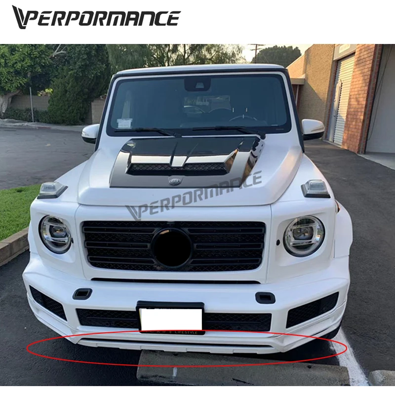 W463A передняя губа для g550 g500 в B дизайн W464 передняя губа с DRL год