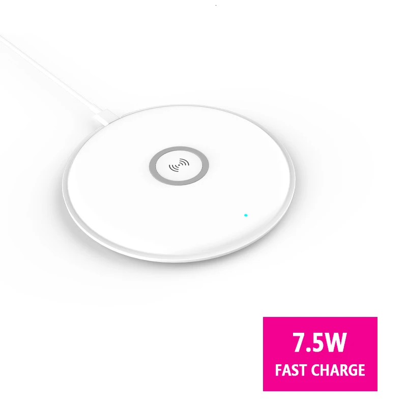 10W Qi Wireless Charger For iPhone 11 Pro XS Max XR X 8 Samsung S10 S9 S8 Note 10 9 Xiaomi Huawei Fast Charging Pad Dock Station