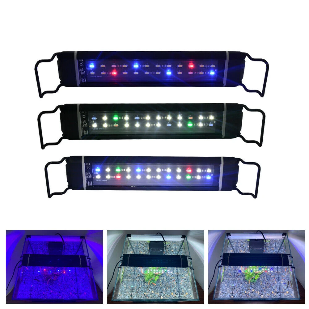 Светодиодный аквариумный светильник с таймером RGB полный спектр аквариум