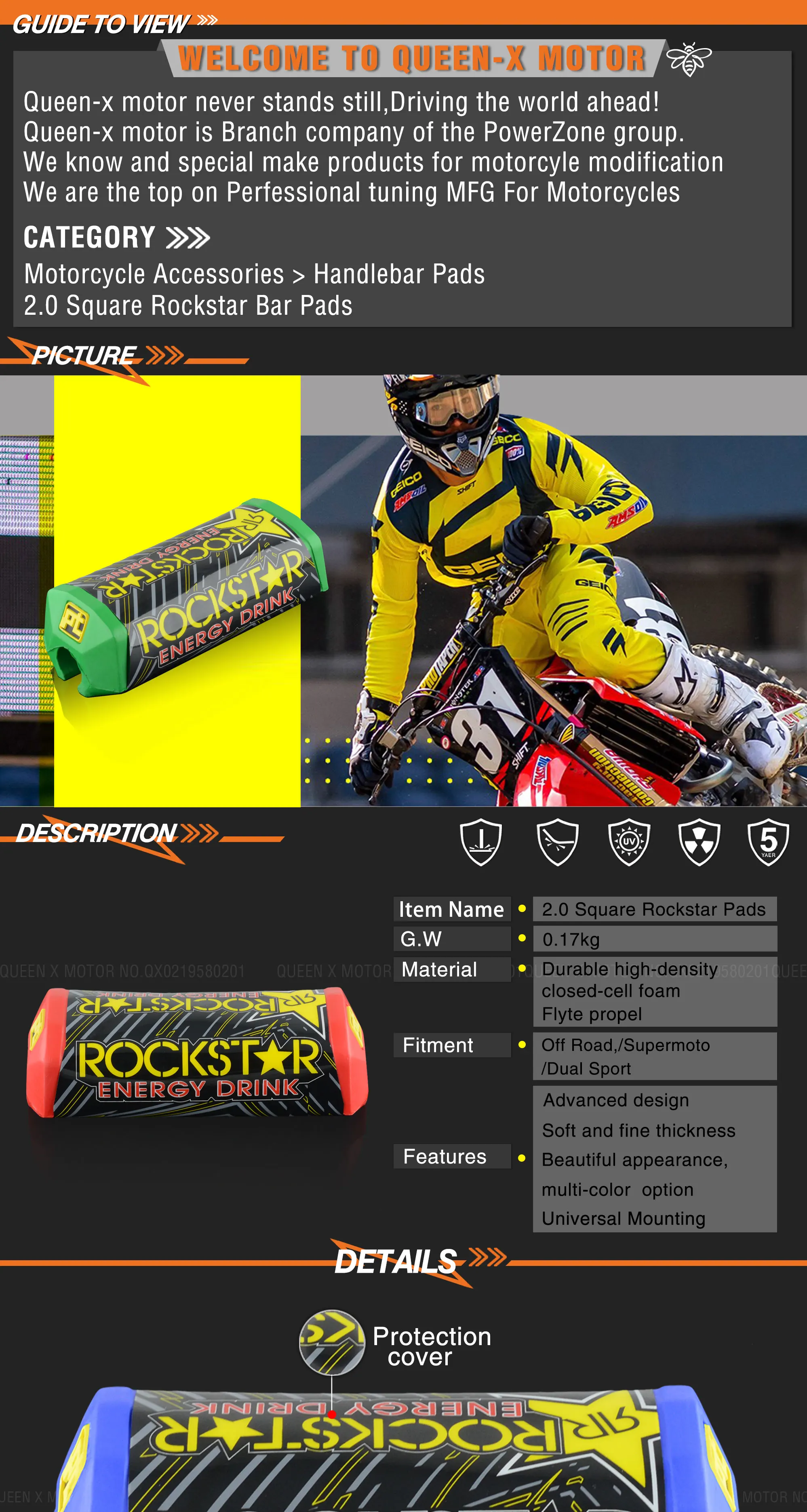 METAL MULISHA V2 груди Rrotector MX для руль для dirt pit bike трюк мотоцикл CRF YZF отл TTR KLX 200 225 230 250 400 650