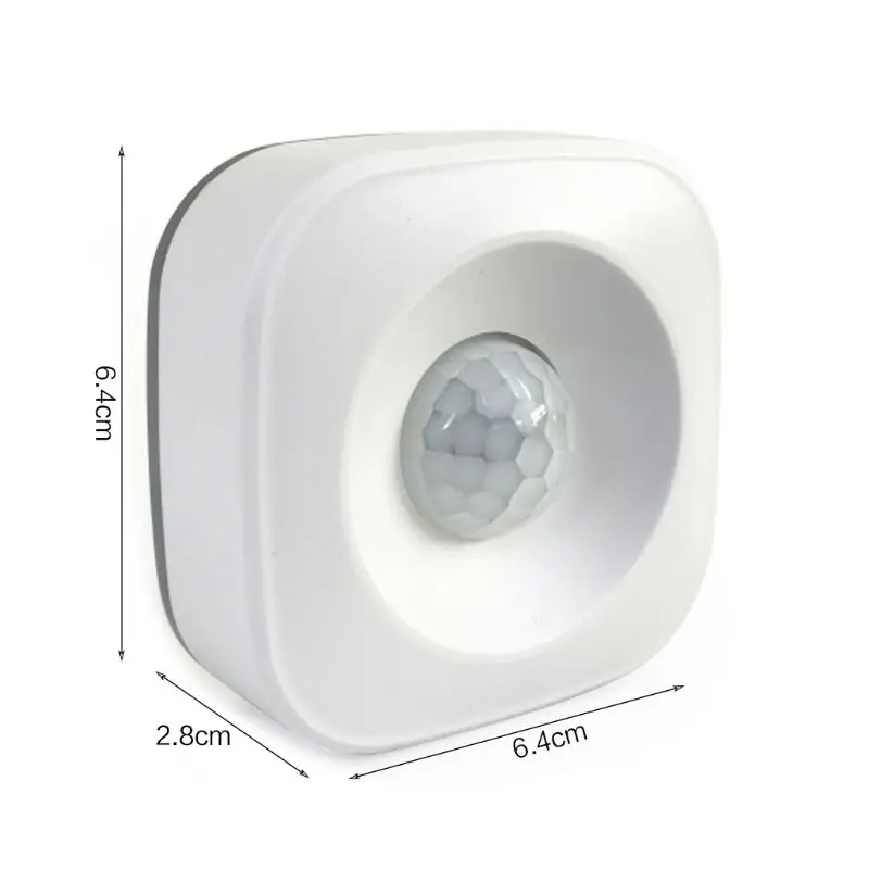 WiFi Smart Home PIR Motion Sensor Wireless Infrared Detector Security Burglar Alarm System for Home Office Use Supplies
