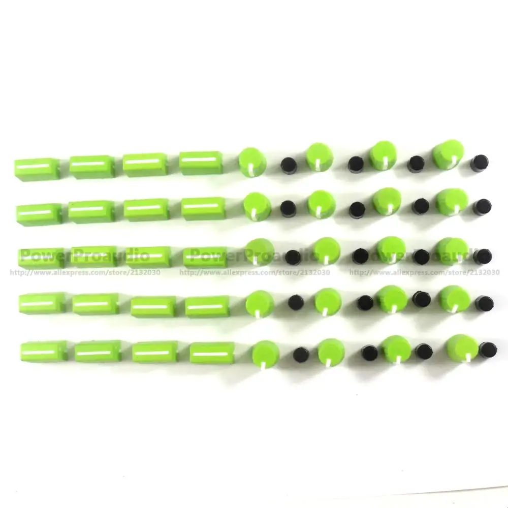 20PCS Rotary Knob 20PCS Fader Cap for Rane Mixer TTM 57 61 62 64 68