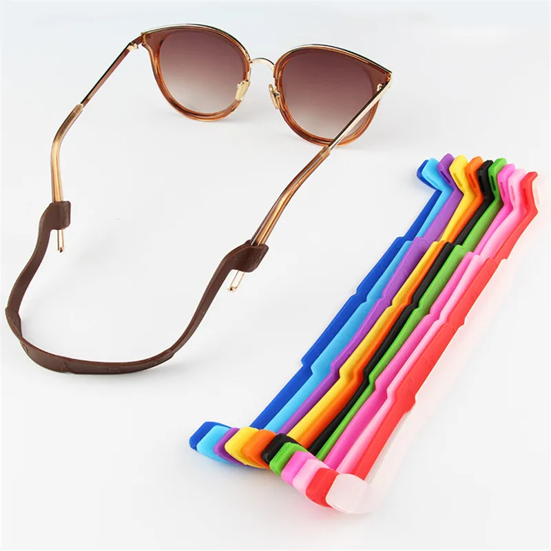 

5 Colors Magnetic Silicone Eyeglasses Strap Outdoor Glasses Chain Wearing Holder Band Anti Slip Sport Sunglasses Safety Rope