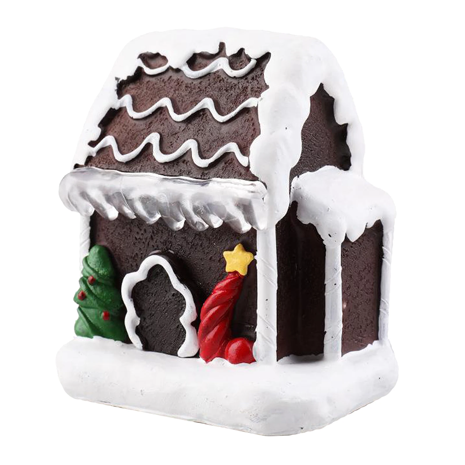 Christmas Village House w/ Warm LED Light Holiday Gift Xmas Decor Indoor Pinon Guitar Case Gift Cinnamon Town Village Status Christmas Village House w/ Warm LED Light Holiday Gift Xmas Decor Indoor Pinon Guitar Case Gift Cinnamon Town Village Status