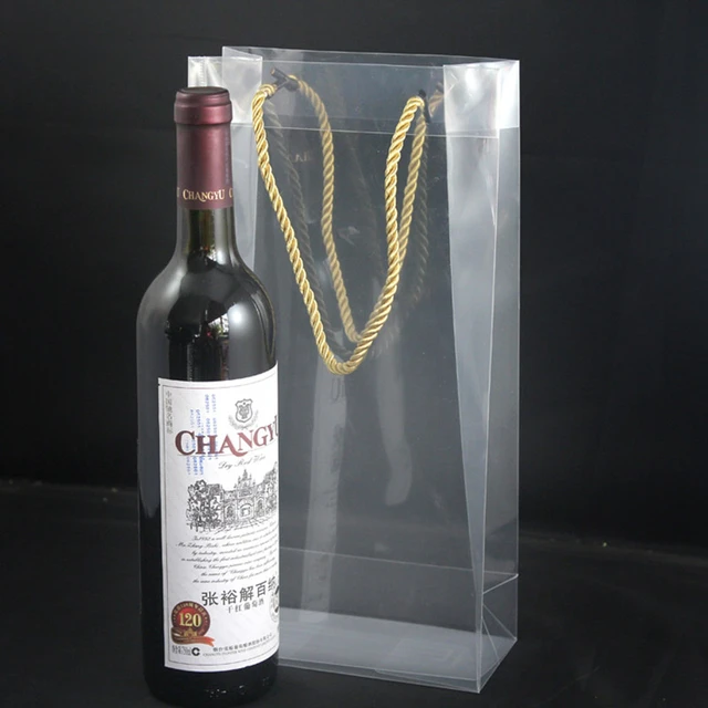 Clear Cello Wine Bags 4 X 2 12 X 17  Quantity 100 Gusset  2 12 by  Paper Mart  Walmartcom