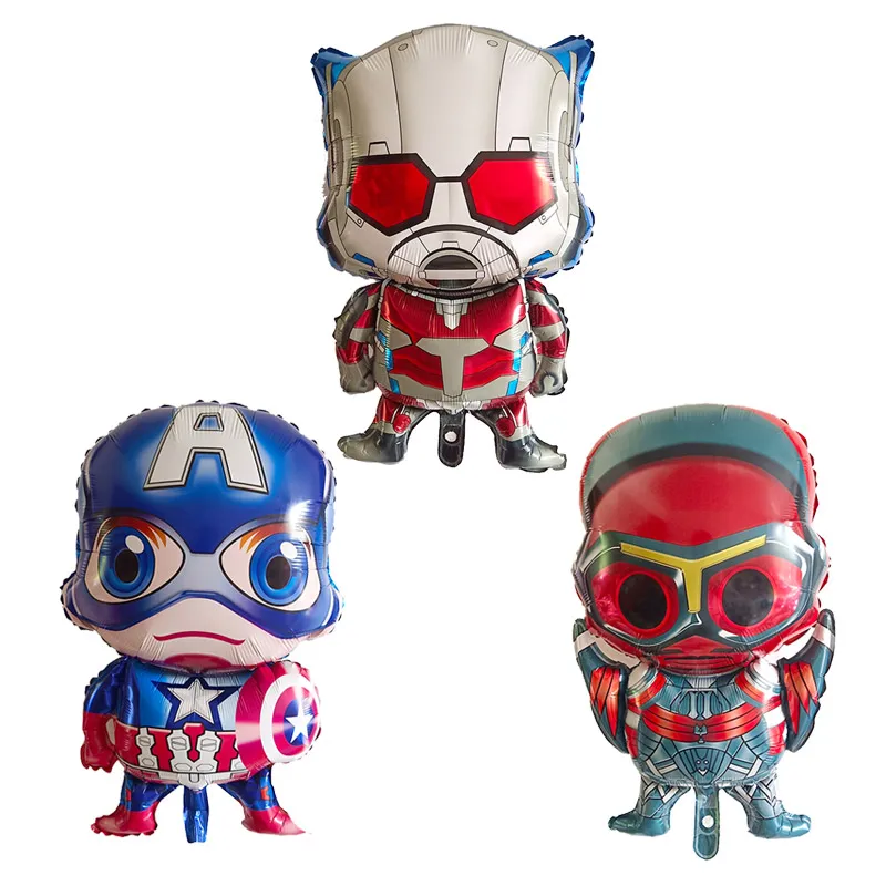 

1pc Birthday Party Balloons Super Hero Aluminium Foil Air Ballons Birthday Party Decoration Kids and Adult Children's Day Gift
