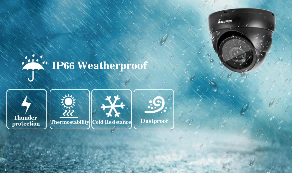 Видеорегистратор 5MP видеонаблюдения Системы 4 шт. купольная IP камера ip66 комнатный 24 шт ИК светодиодный массив 40 м ночное видение построить в HDD 1 ТБ 5 мегапикселей
