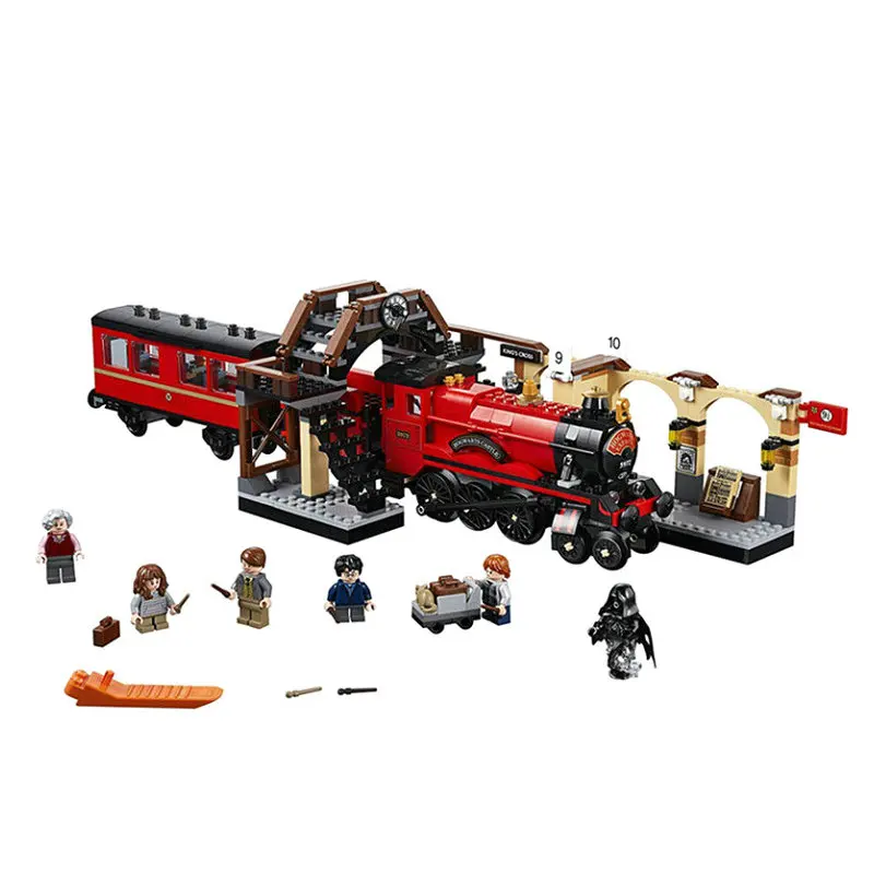 

The Hogwartsing Express Building Block With Action Figures Compatible Lepining HP Magic Sets Toys For Children 39146