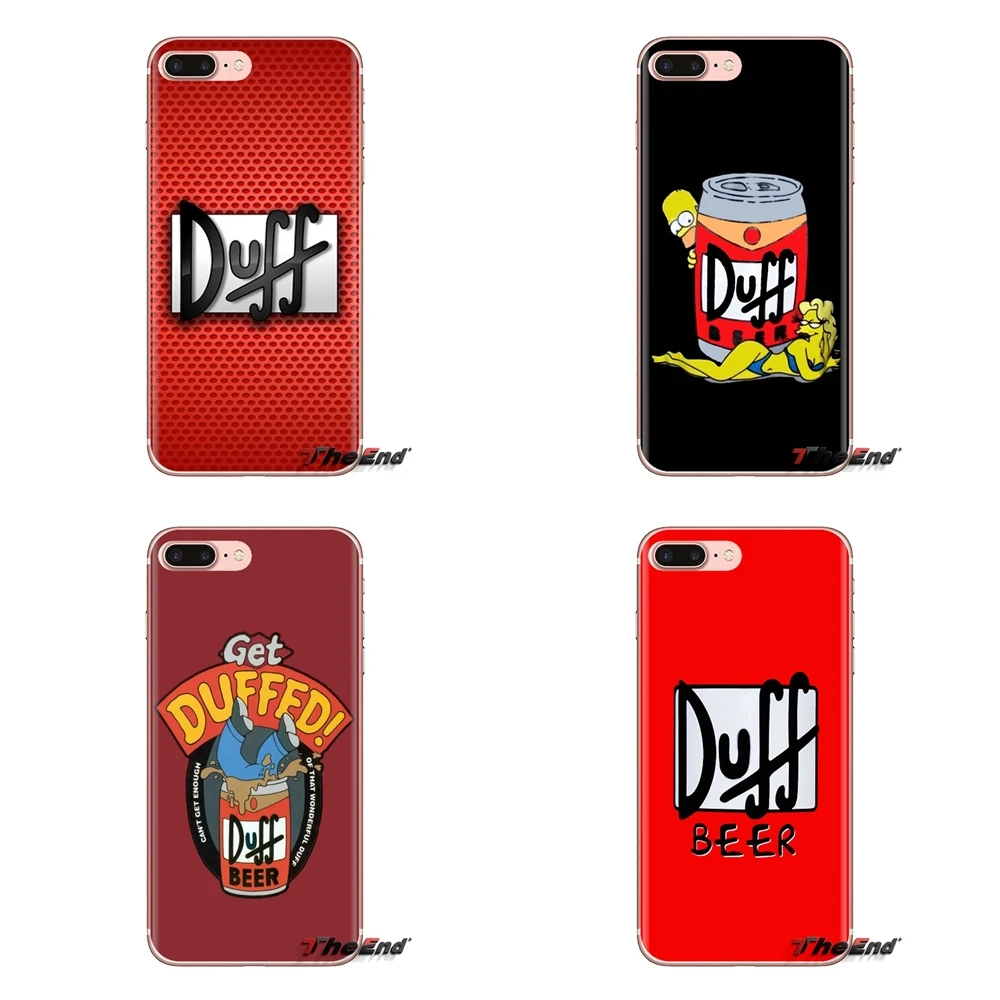 Love Duff Beer Logo pattern Print Soft Cases Cover For Huawei Nova 2 3 2i 3i Y6 Y7 Y9 Prime Pro GR3 GR5 2017 2018 2019 Y5II Y6II | Мобильные