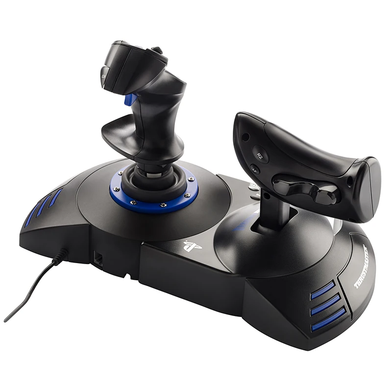 Hotas4 Two-Hand Flight Game Joystick Simulator Two-Direction Control Support PC/PS Simulation Figure Master | Электроника
