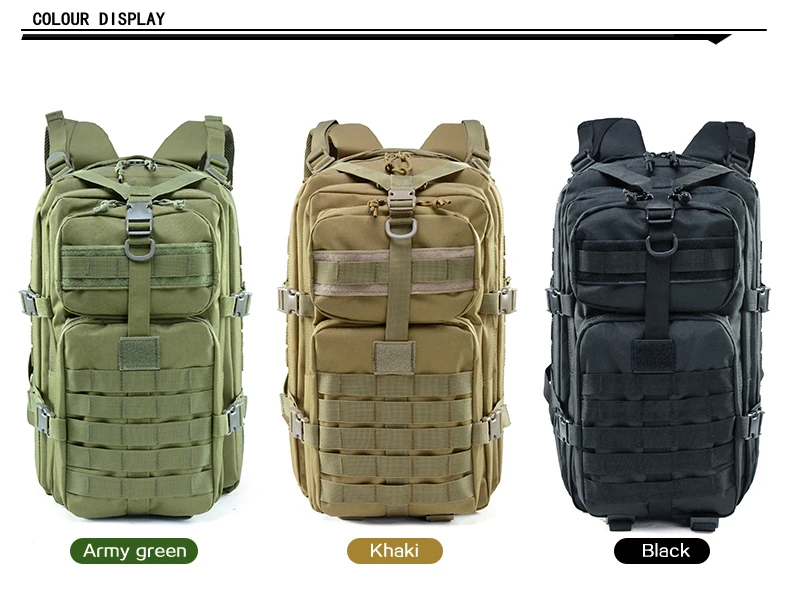 37L Camouflage Waterproof Tactical sprots backpack men travel outdoor Military Mountaineering Hiking Climbing Camping Umitvaz