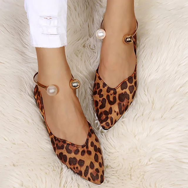 Sexy Luxury Leopard Flat Shoes Classic Flats Casual 1