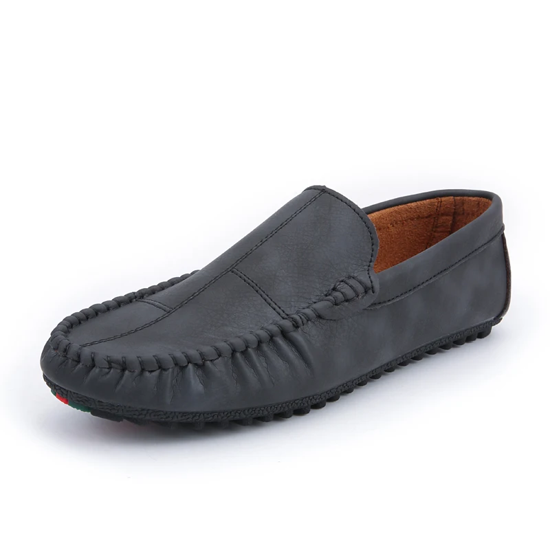 

New Men flats shoes 2019 autumn men canvas shoes slip-on black peas men casual shoes chaussures pour hommes Sneakers 5JBP16