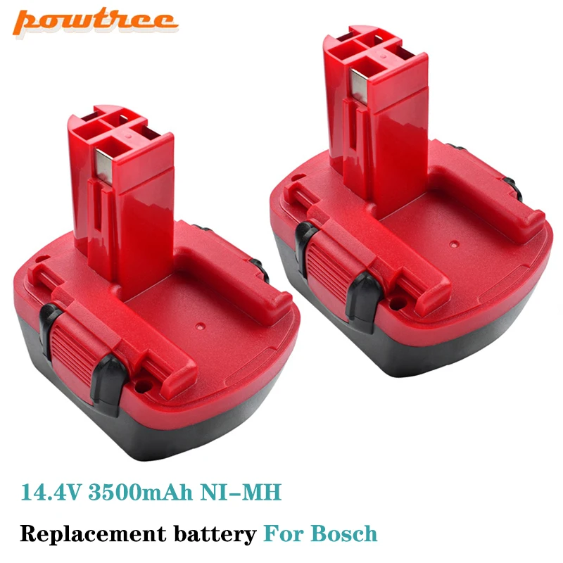 Аккумуляторные батареи Powtree для Bosch 14 4 В 3500 мАч | Электроника