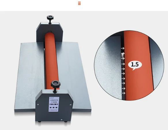 manual cold roll laminator 650 4
