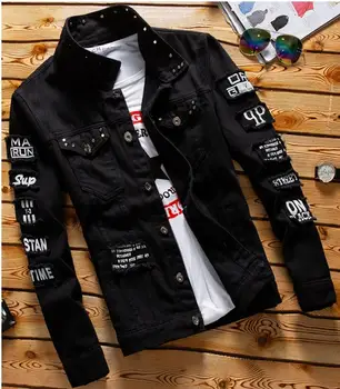

Men's fashion denim coat spring and autumn 2020 new Korean men's trendy jacket men clothes denim jacket