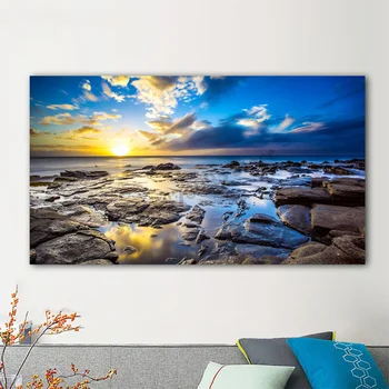 

5D DIY Diamond Painting Natural landscape sunset beach cross stitch full square，round diamond embroidery mosaic painting TT3811
