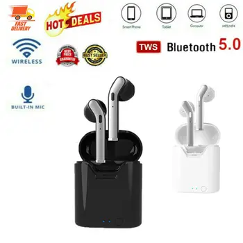 

H17T TWS Bluetooth 5.0 Headset True Wireless Earbuds Earphones With Mic Charging Box Sport Headset For Smart Phone