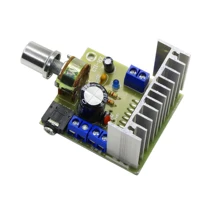 Высокое качество TDA7297 Версия B 2*15 Вт Цифровой для аудио усилитель доска двухканальный AC/DC 12 В