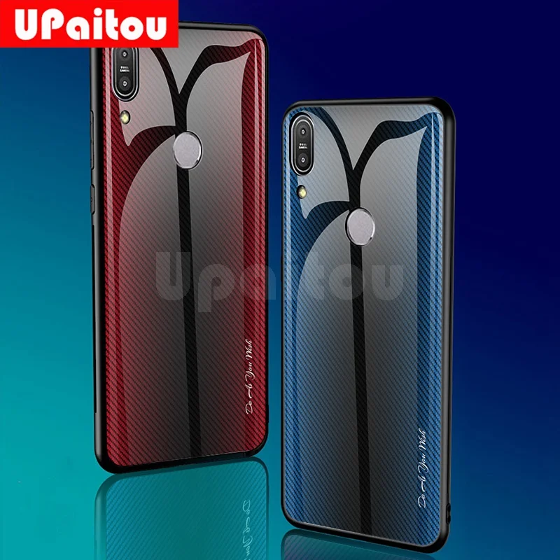 Чехол из закаленного стекла для ASUS Zenfone Max Pro M1 M2 ZB601KL ZB602KL ZB631KL ZB633KL TPU Edge бампер