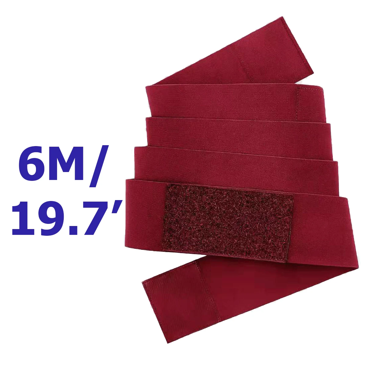 6 Meters Burgundy