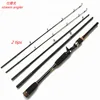 lure fishing rod M high carbon bass rod 2tips 1.8m-2.7m spinning and baitcasting free shipping ► Photo 2/6