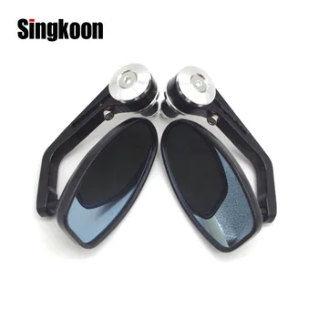 

Universal Motorcycle accessories bar end mirror Retro Motorbike Side Rearview Mirrors FOR z800 kawasaki m109r yamaha r6 2007